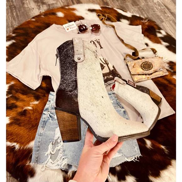 NEW ALCALA'S BOOTS george cowhide boots in multi - Picture 4 of 6